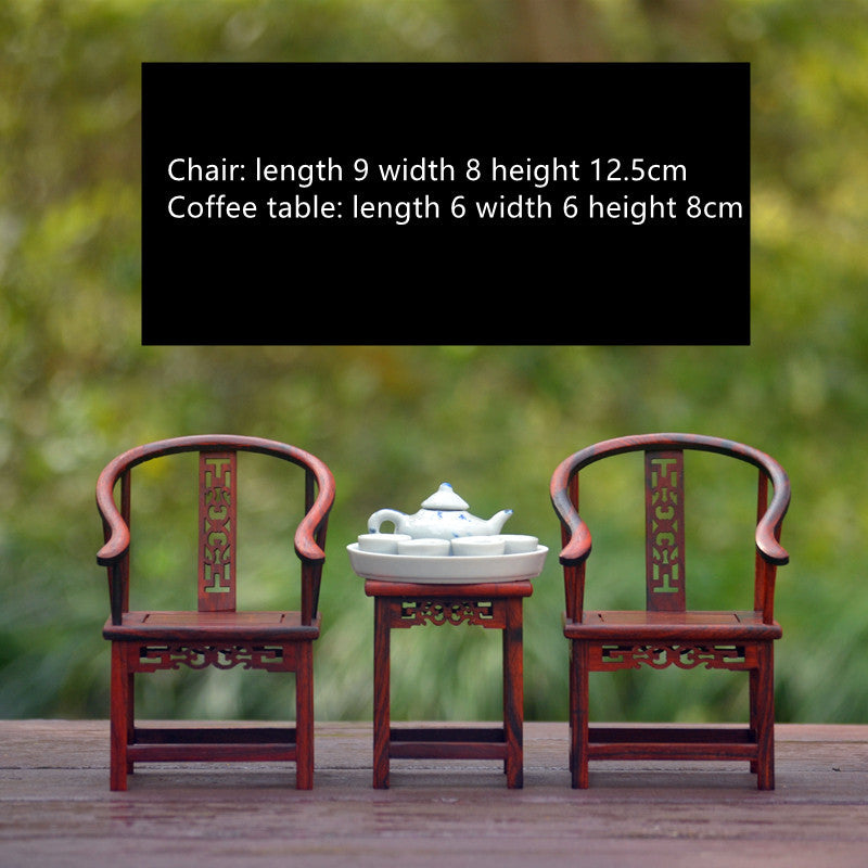 Rosewood Mini Furniture Model