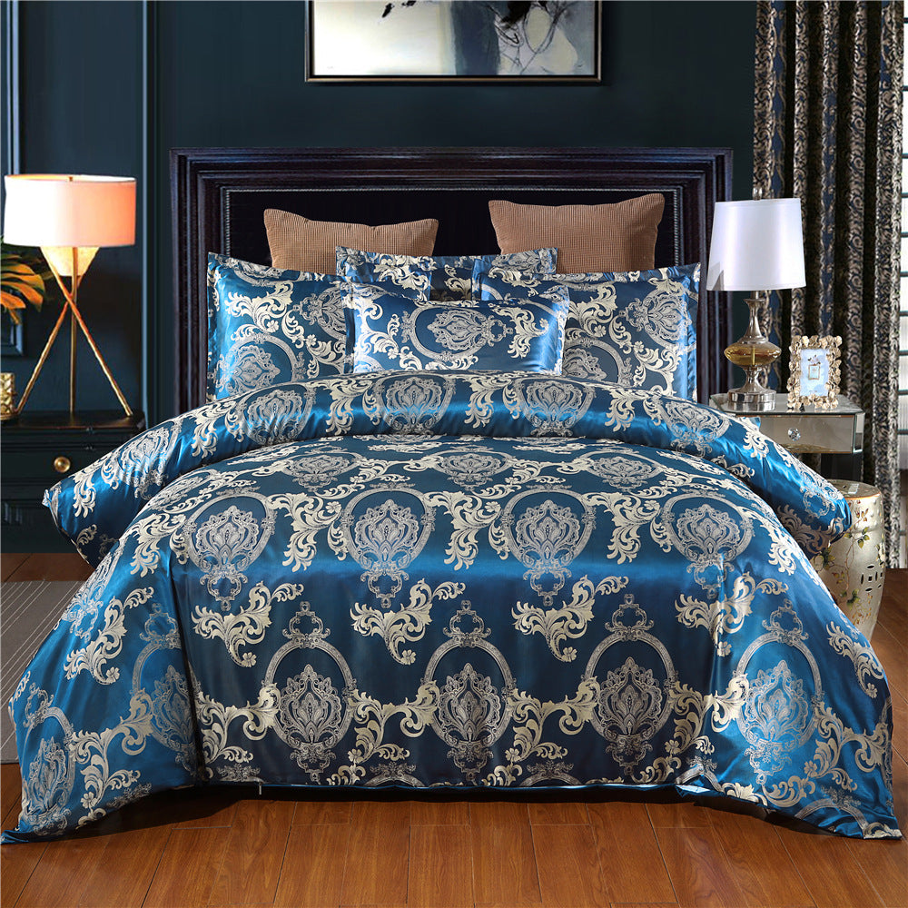 Bedding set quilt cover pillow case