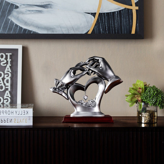 Heart Crystal Figurine