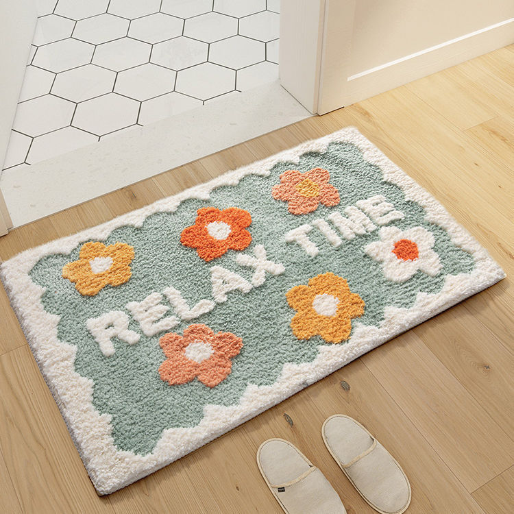 Floret Bathroom Rug