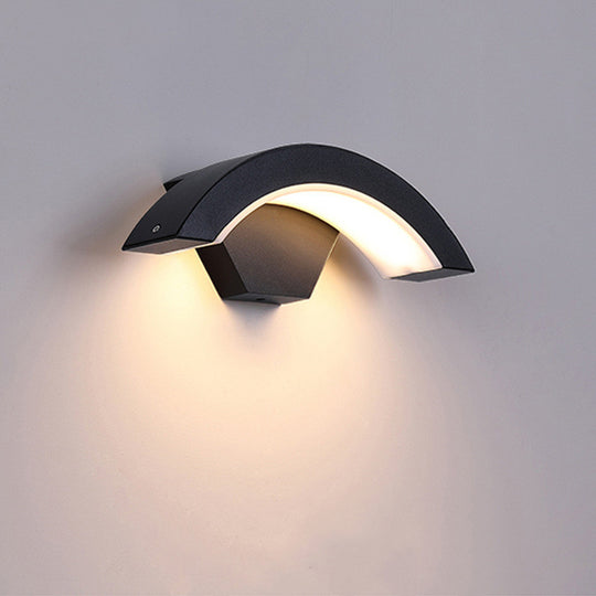 Moon Induction Wall Light