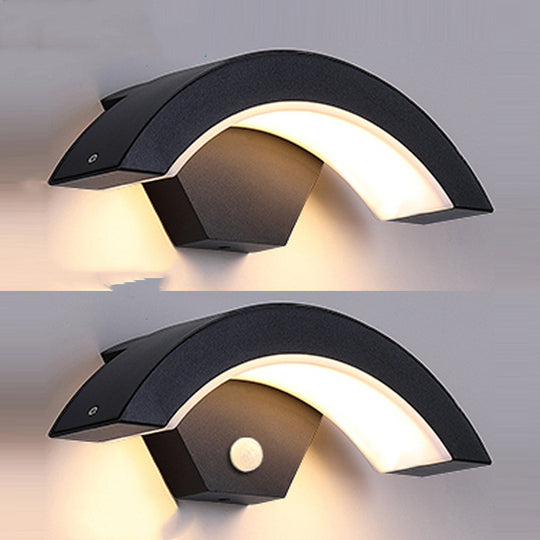 Moon Induction Wall Light