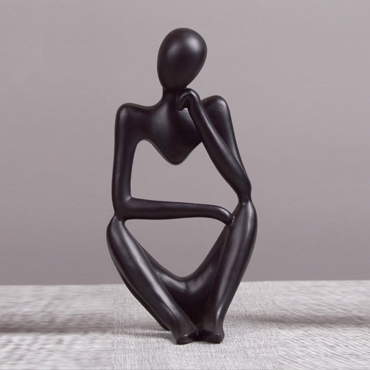 Abstract Thinker Figurine