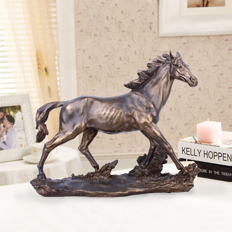 Copper Horse Figurine