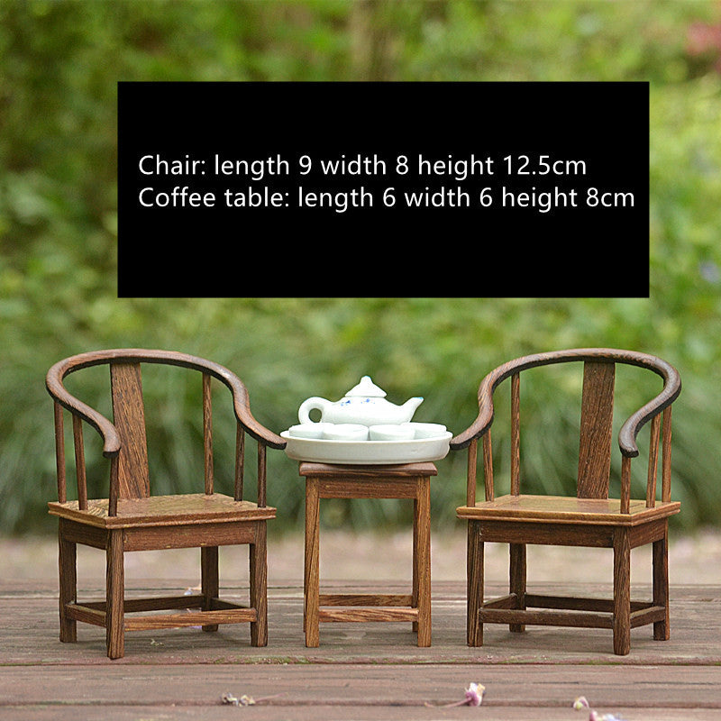 Rosewood Mini Furniture Model