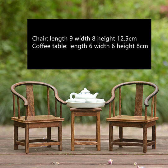 Rosewood Mini Furniture Model