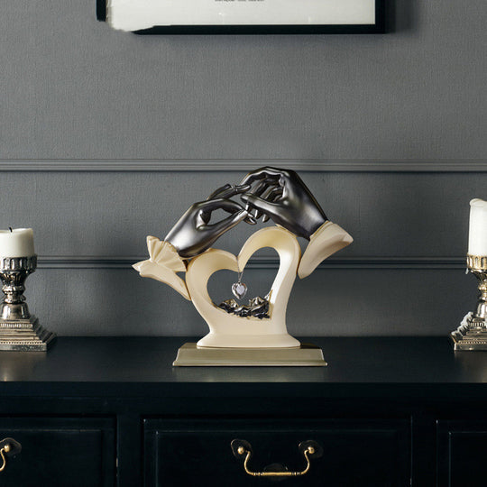 Heart Crystal Figurine