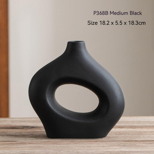 Circle Ceramic Vase