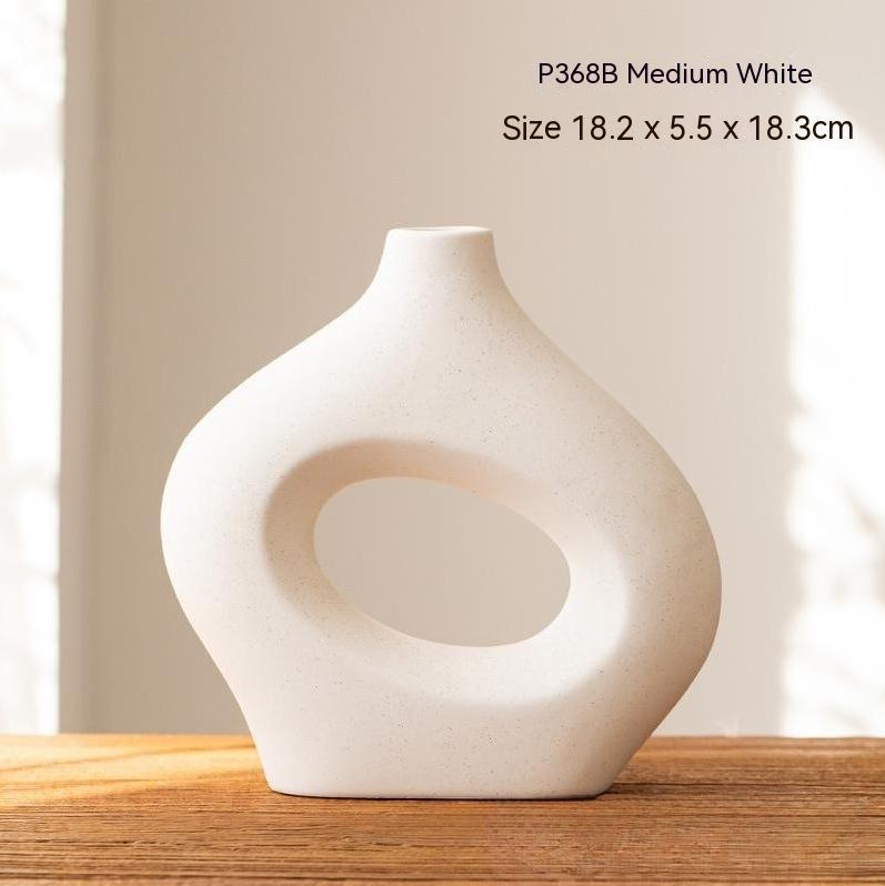 Circle Ceramic Vase