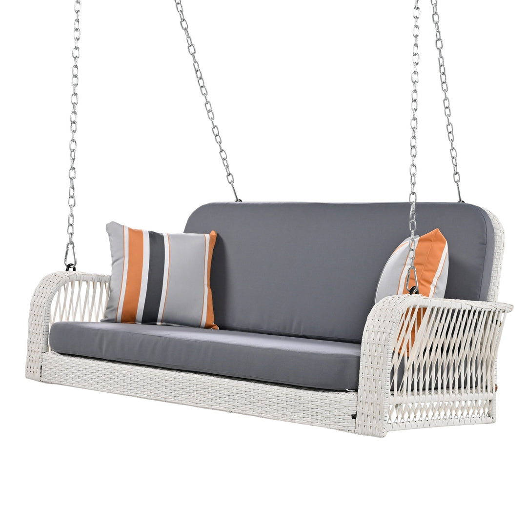 2-Seater Wicker Porch Swing