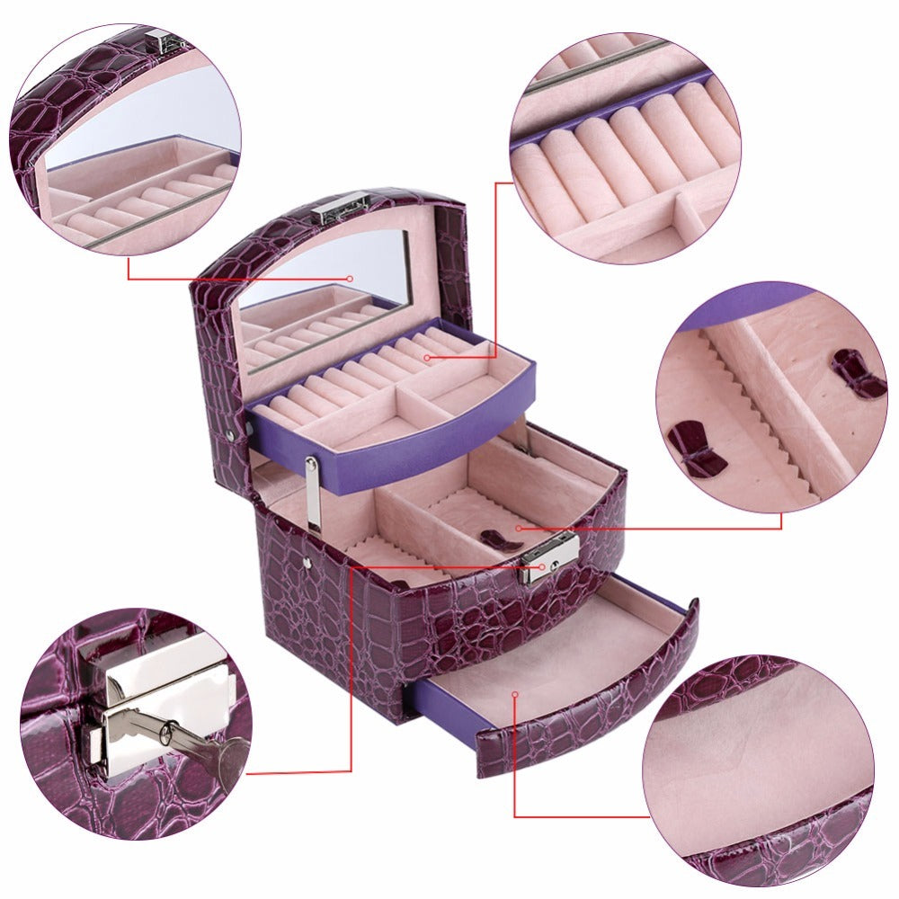 3 Layers Jewelry Boxes