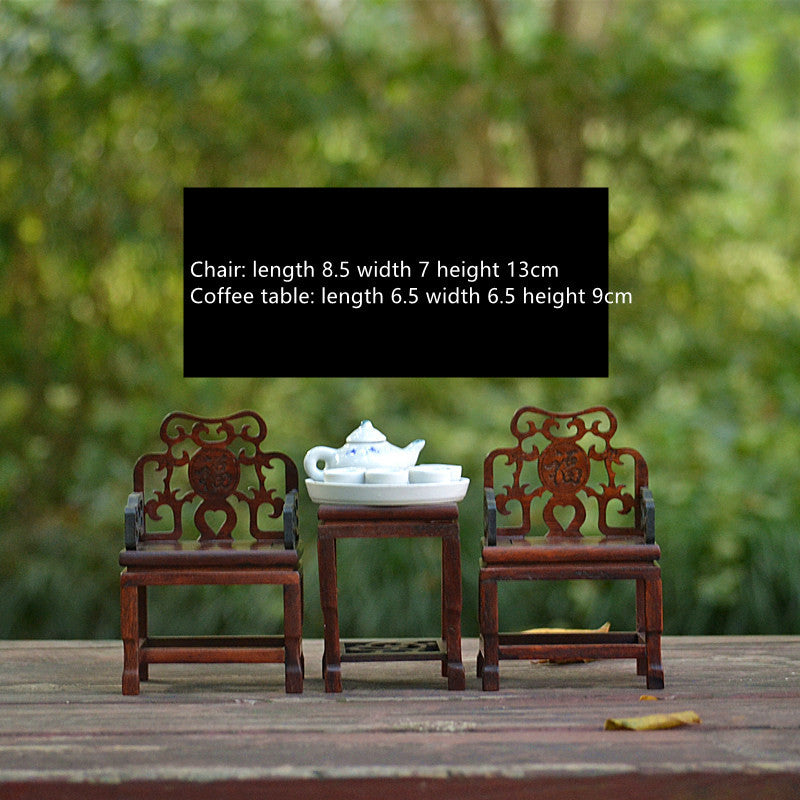 Rosewood Mini Furniture Model