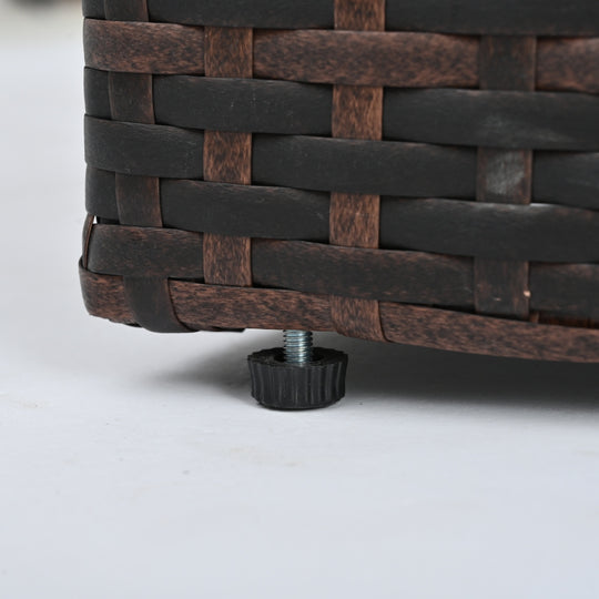 5 Set Wicker Furniture With Temper