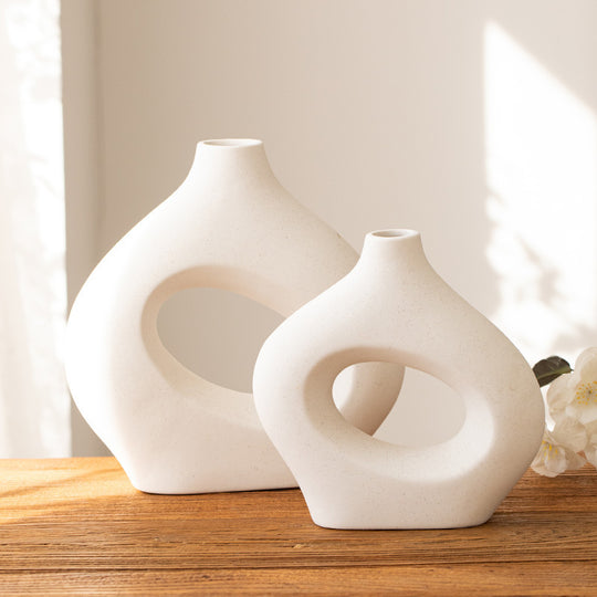 Circle Ceramic Vase