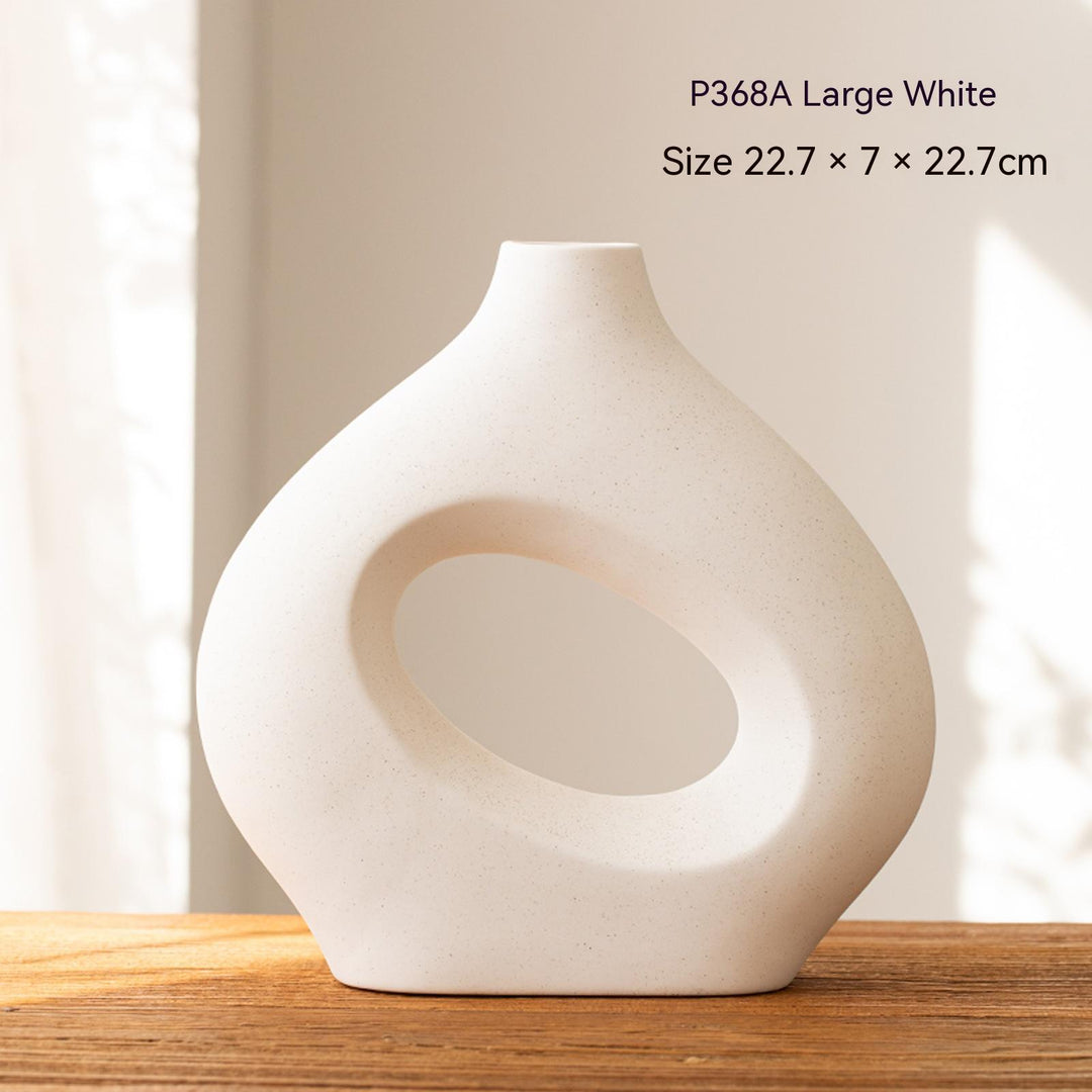Circle Ceramic Vase