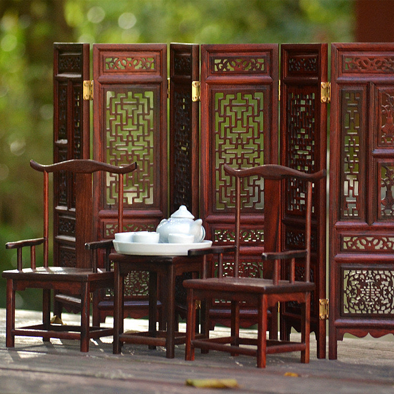 Rosewood Mini Furniture Model