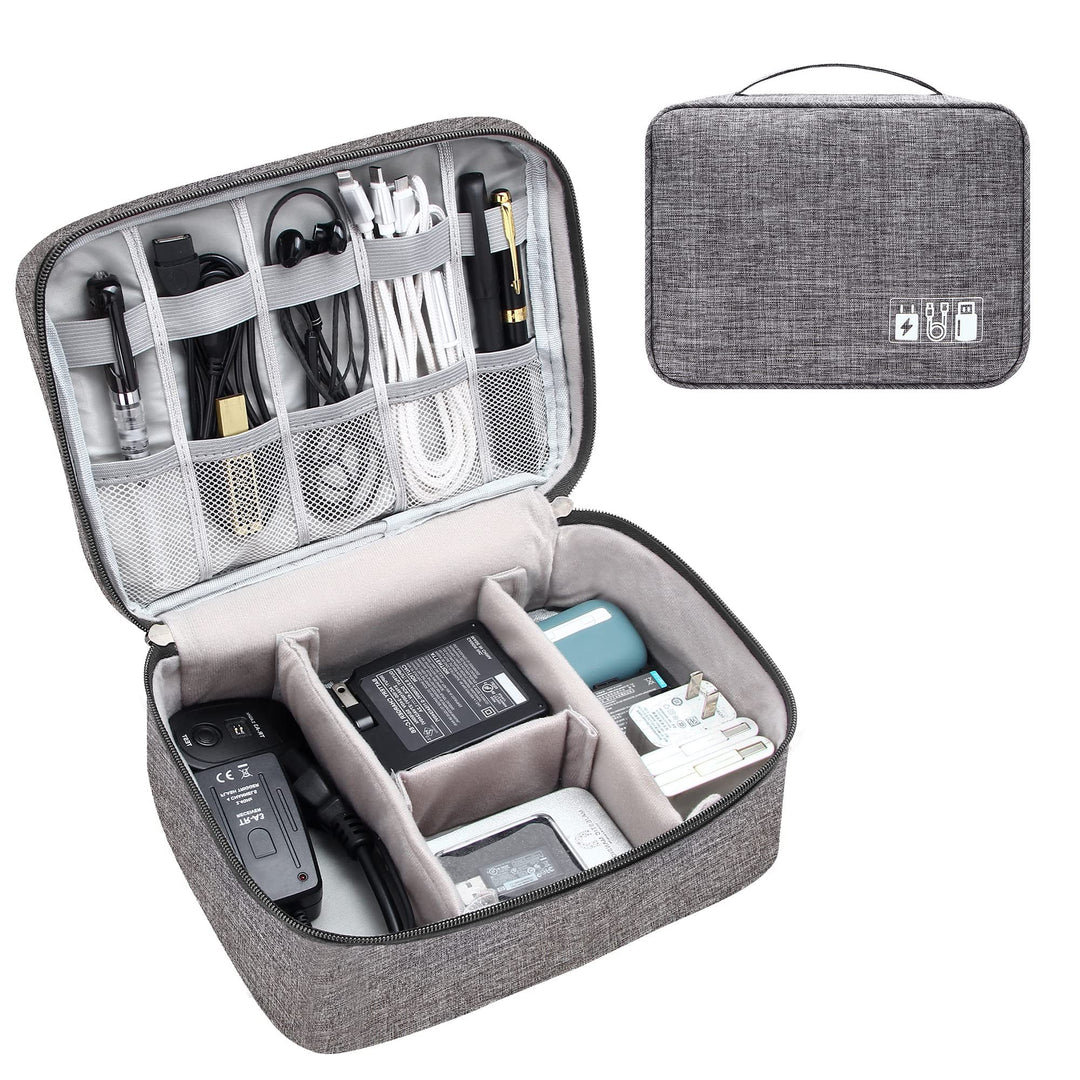 Electronics Organizer Travel Cable Organizer Bag