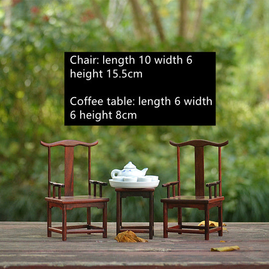 Rosewood Mini Furniture Model