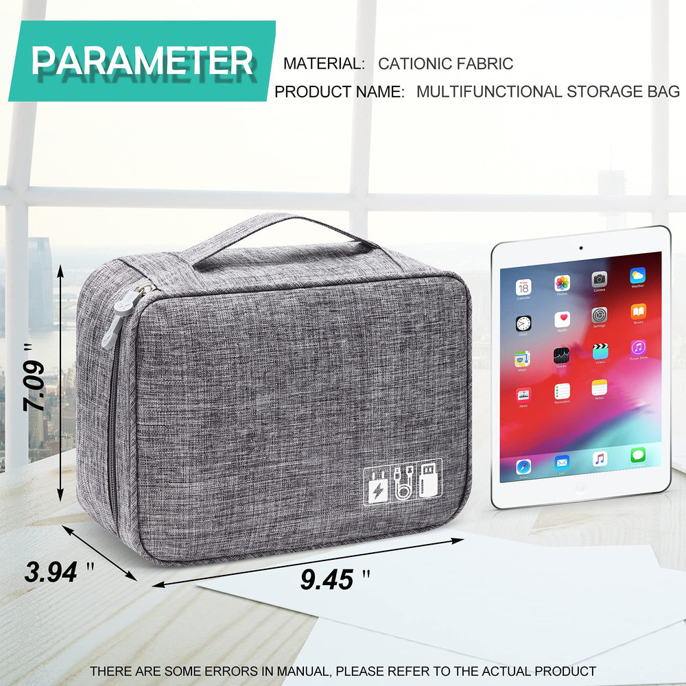 Electronics Organizer Travel Cable Organizer Bag