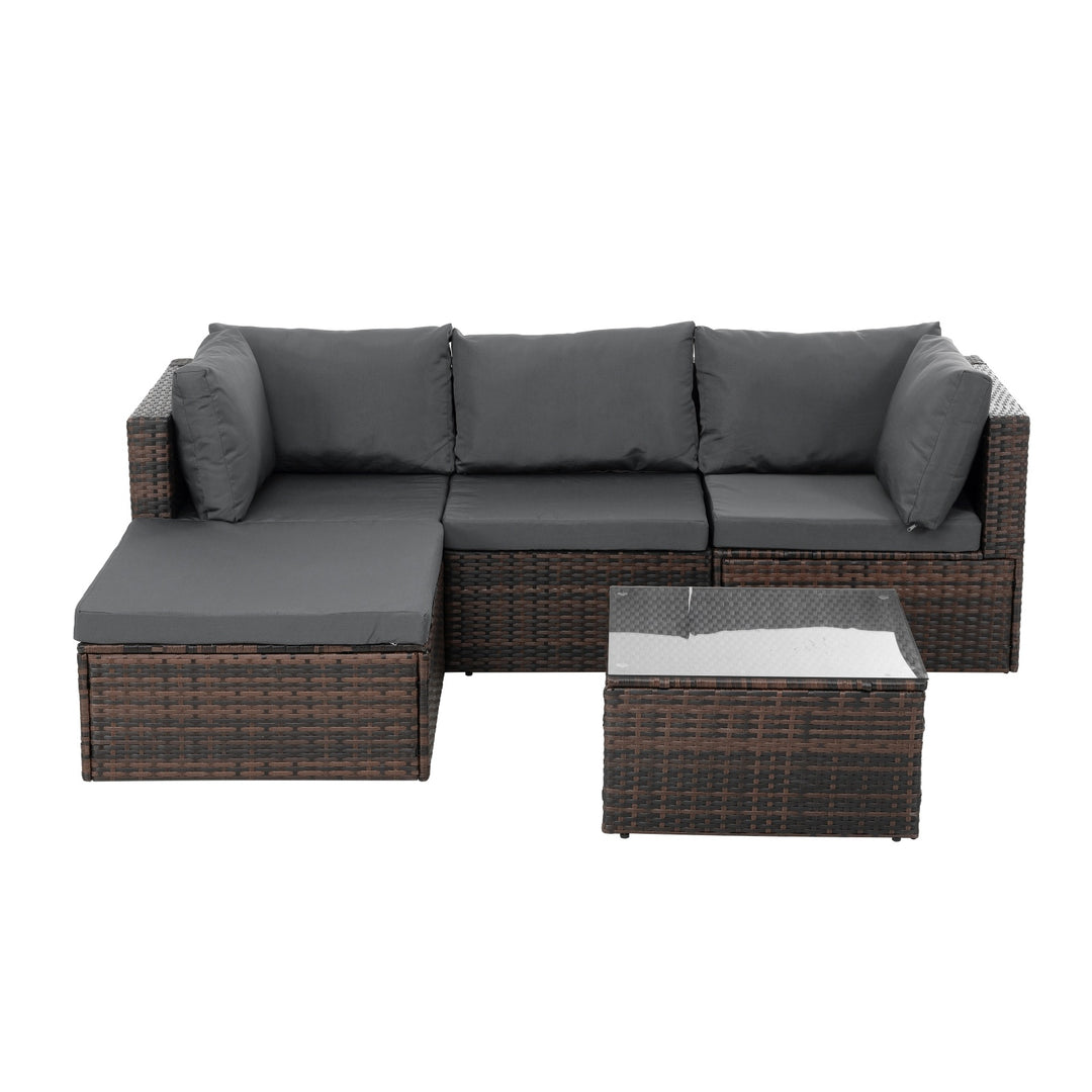 5 Set Wicker Furniture With Temper