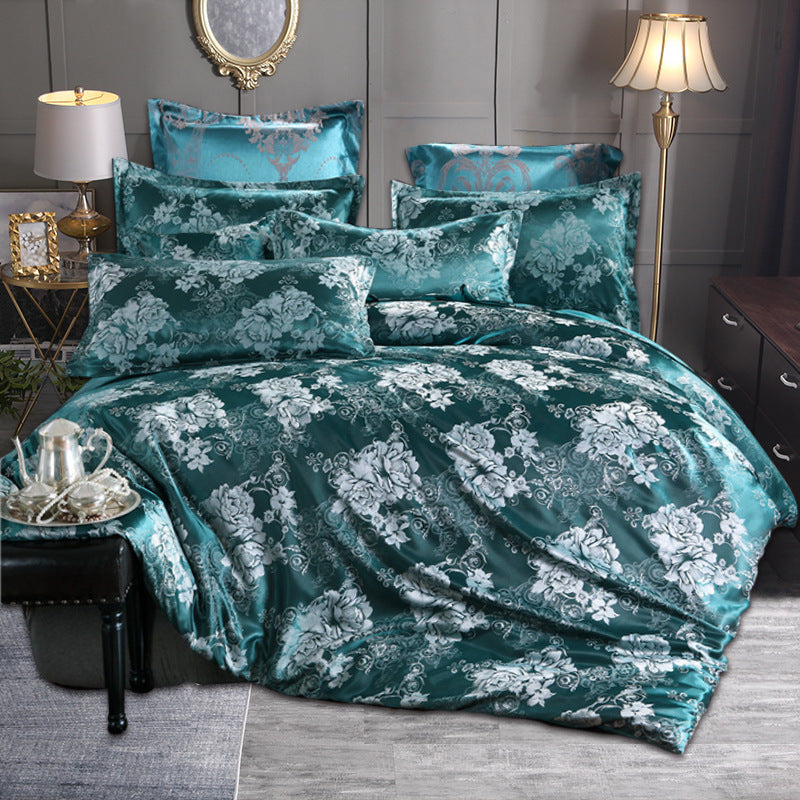 Bedding set quilt cover pillow case