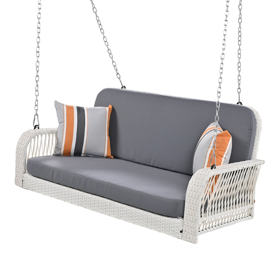 2-Seater Wicker Porch Swing
