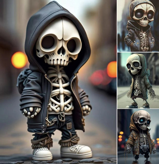 Halloween Skeleton Figurine