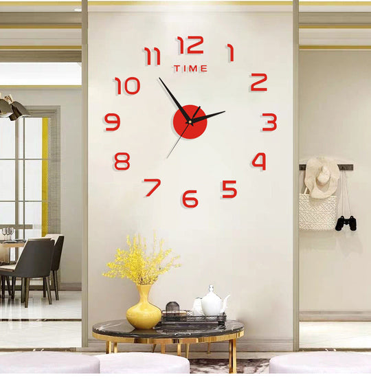 Digital Decorative Wall Stickers Clocks
