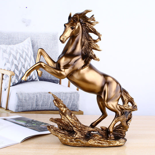 Copper Horse Figurine
