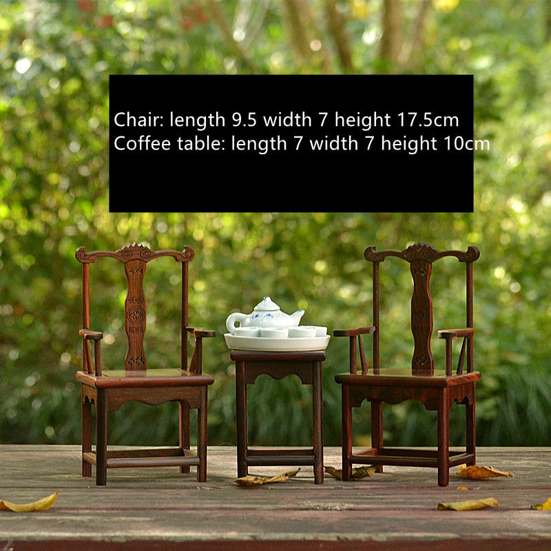 Rosewood Mini Furniture Model