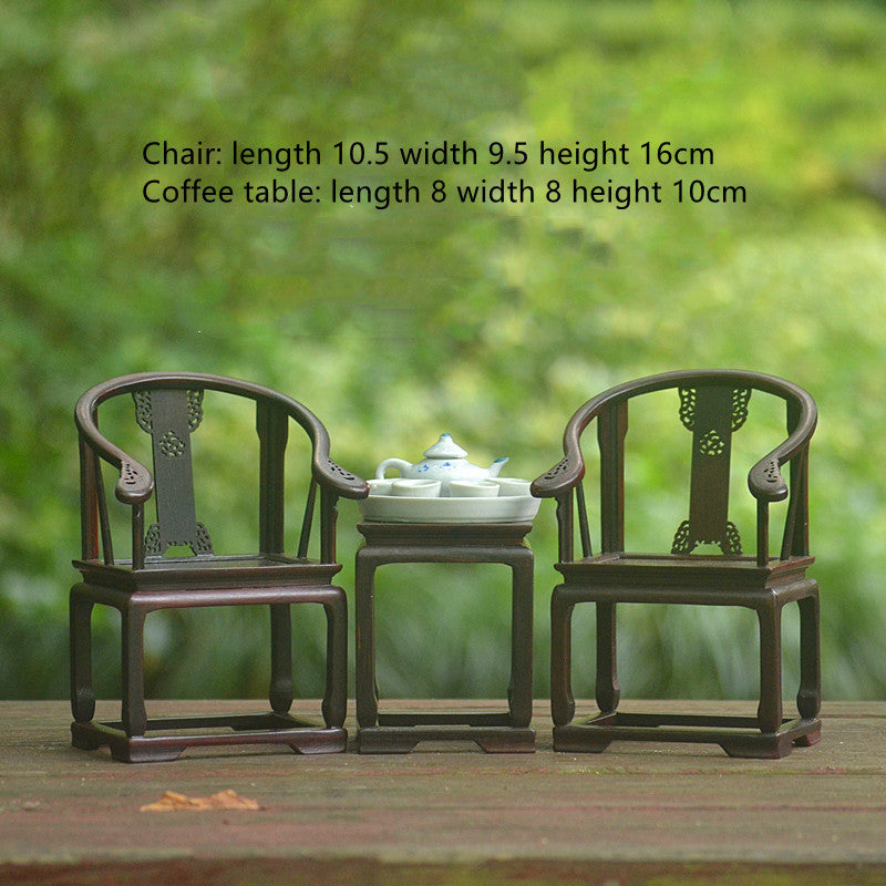 Rosewood Mini Furniture Model