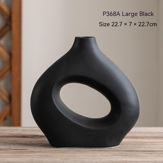 Circle Ceramic Vase